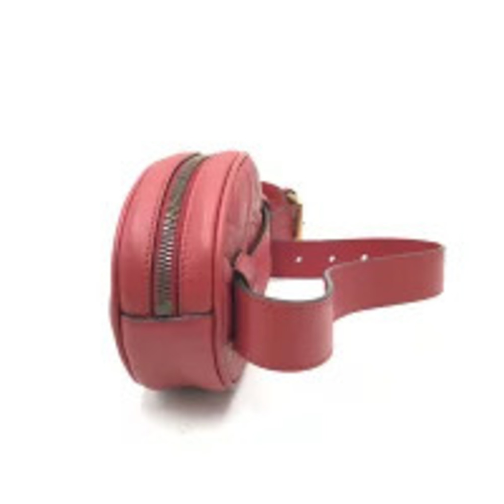 Gucci GG Marmont Shoulder Bag Red Crossbody Leather - Picture 3 of 5